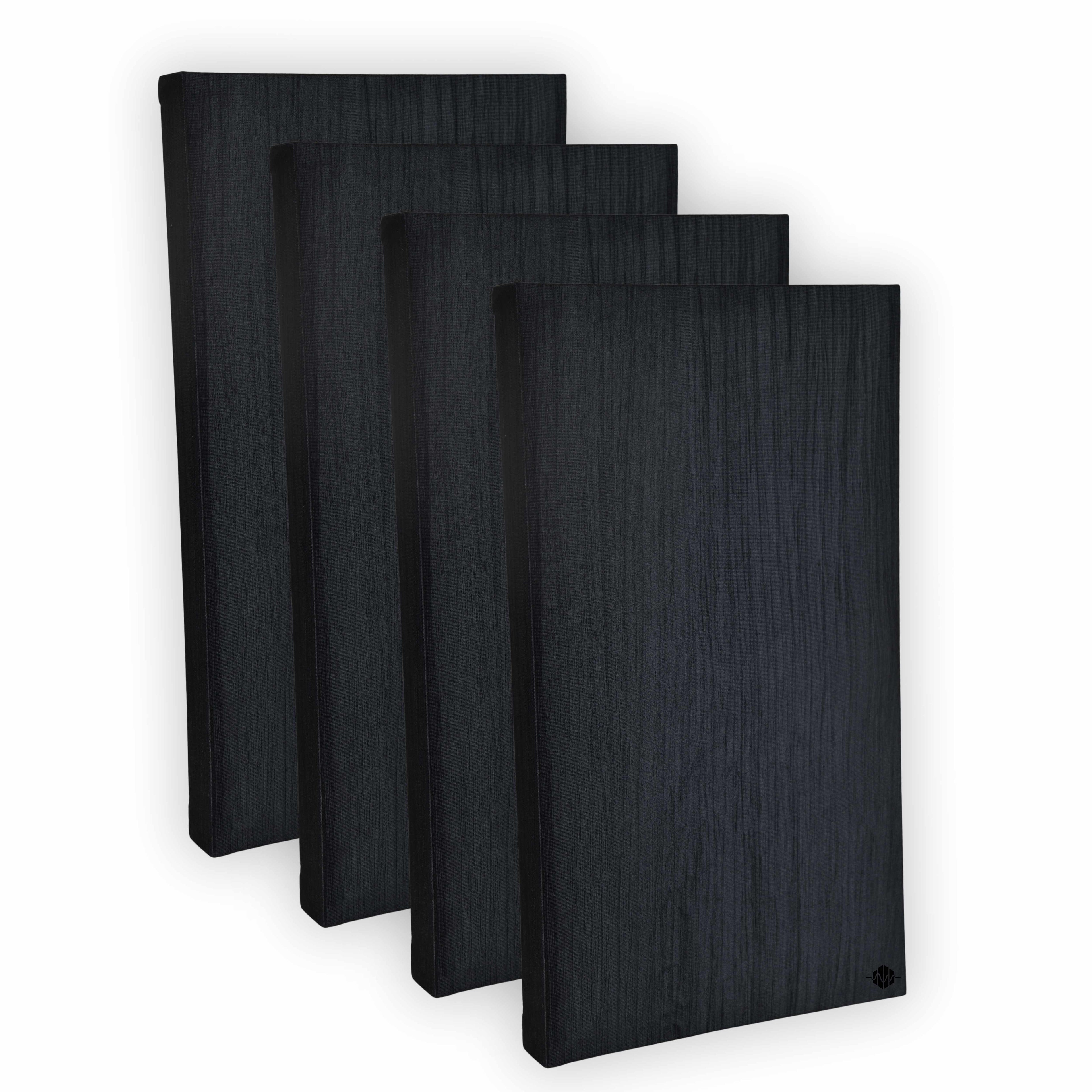 Artiqtone Audio Labs - Rockwool Acoustic Sound Proofing Panels - BLACK | 24" x 13.5" x 2" | NRC - 0.9