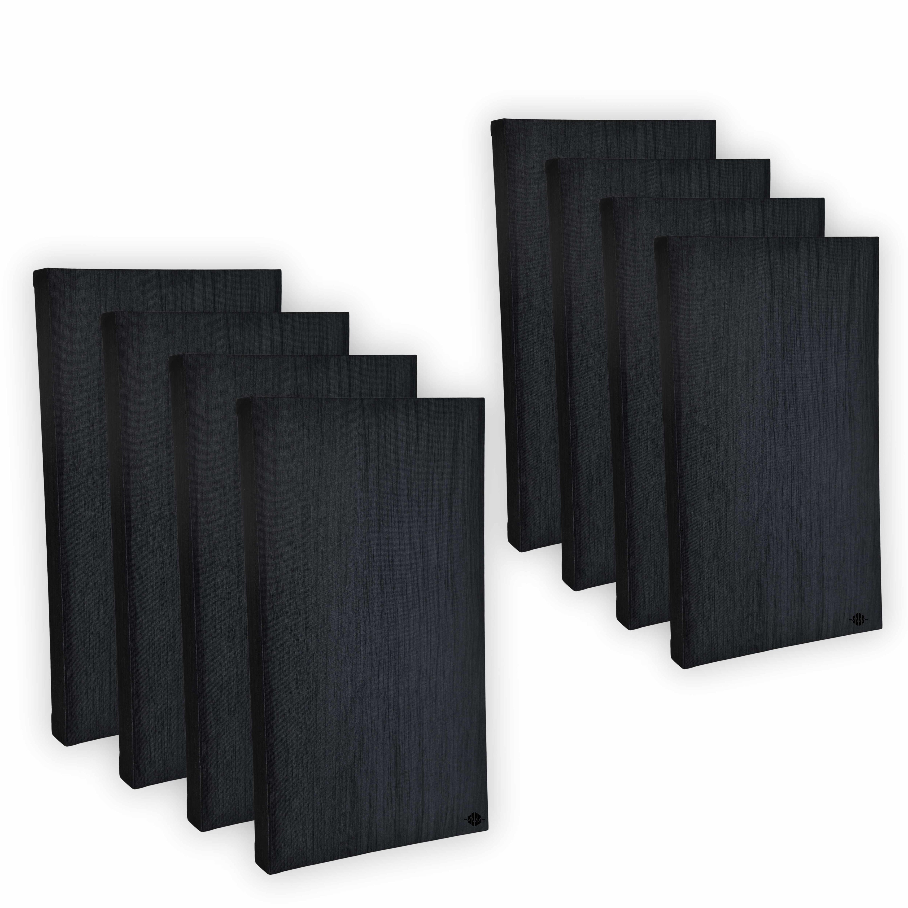 Artiqtone Audio Labs - Rockwool Acoustic Sound Proofing Panels - BLACK | 24" x 13.5" x 2" | NRC - 0.9