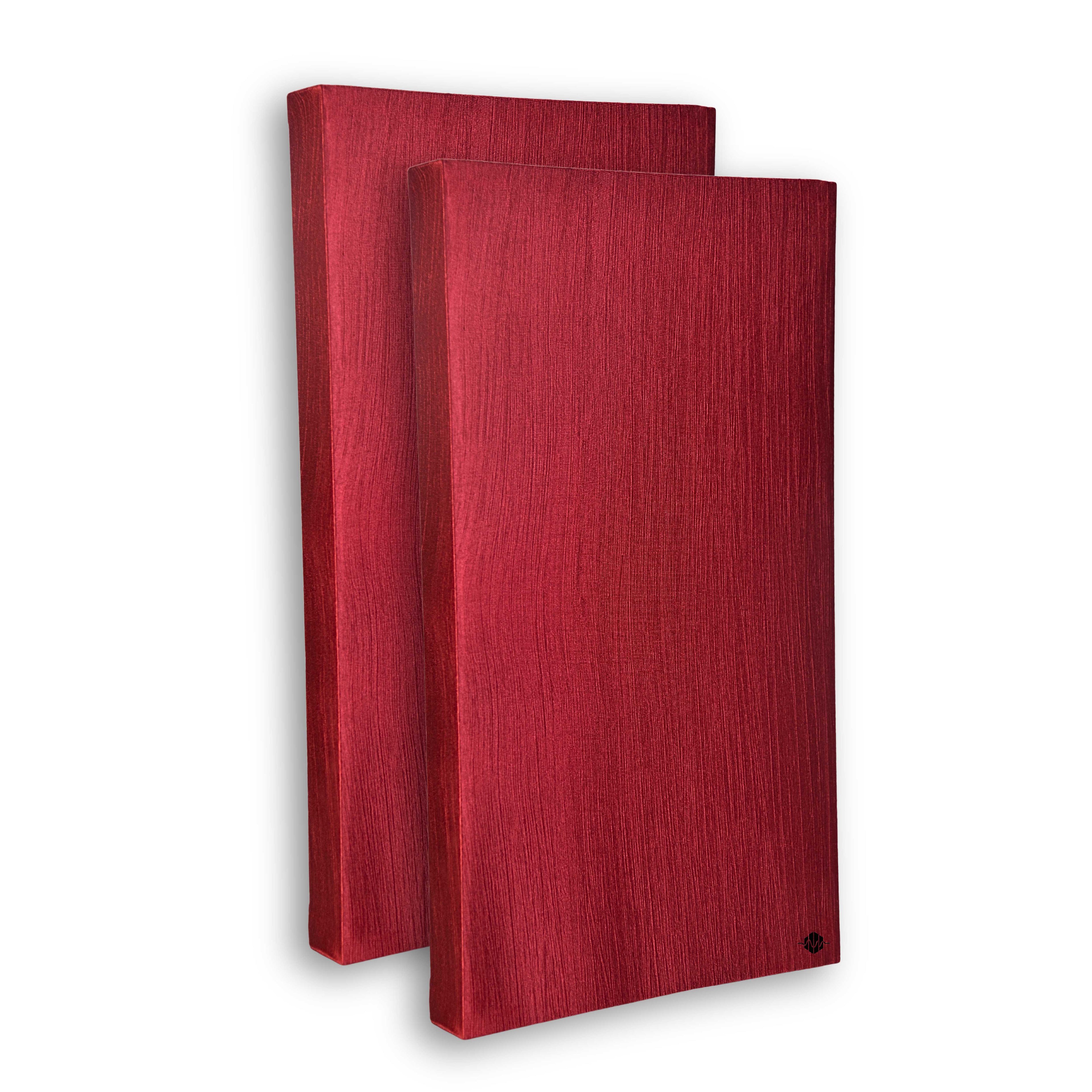 Artiqtone Audio Labs - Rockwool Acoustic Sound Proofing Panels - RED | 24" x 13.5" x 2" | NRC - 0.9