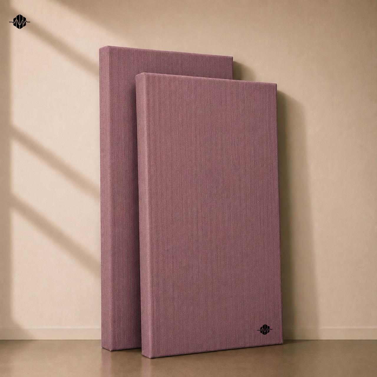 Artiqtone Audio Labs - Rockwool Acoustic Sound Proofing Panels - ROSEWOOD | 36” x 13.5" x 2" | NRC - 0.9
