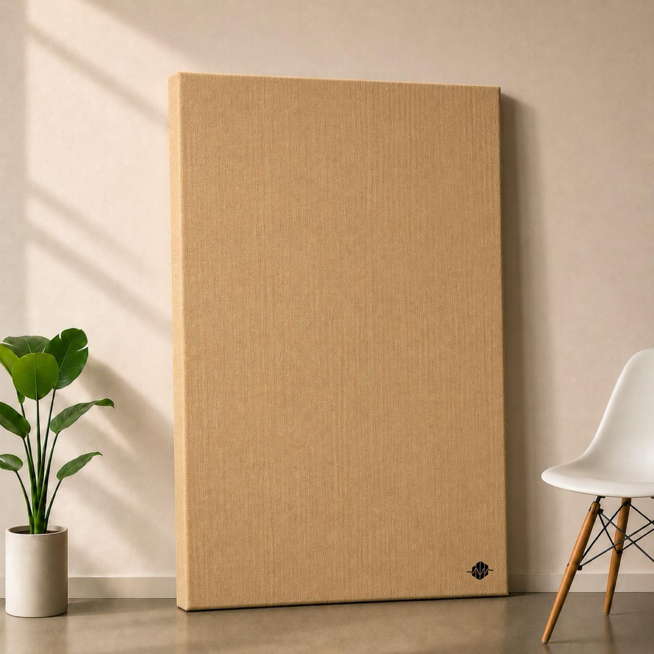 Artiqtone Audio Labs - Rockwool Acoustic Sound Proofing Panels - ARCTIC GOLDEN | 36” x 13.5" x 2" | NRC - 0.9