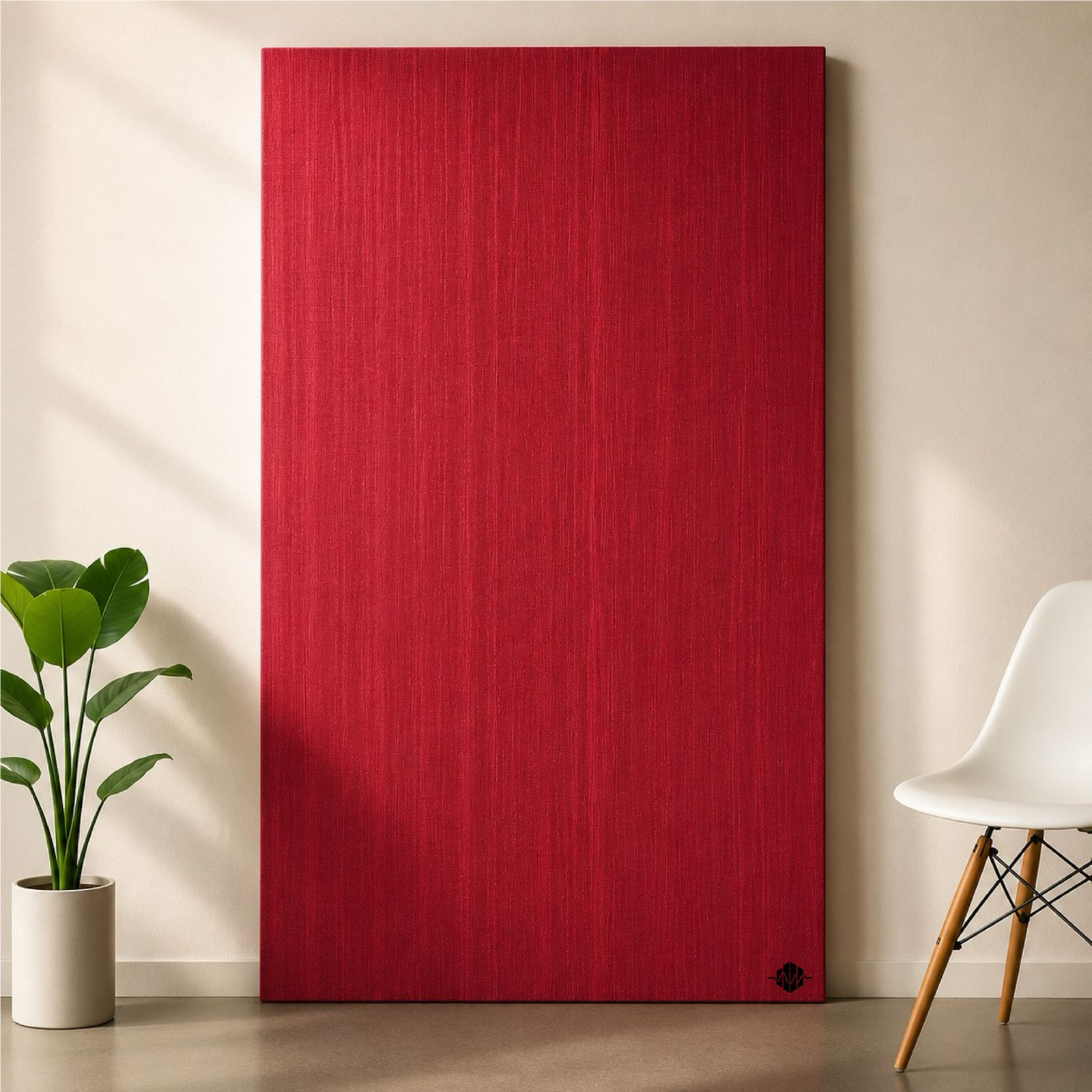 Artiqtone Audio Labs - Rockwool Acoustic Sound Proofing Panels - RED | 24" x 13.5" x 2" | NRC - 0.9